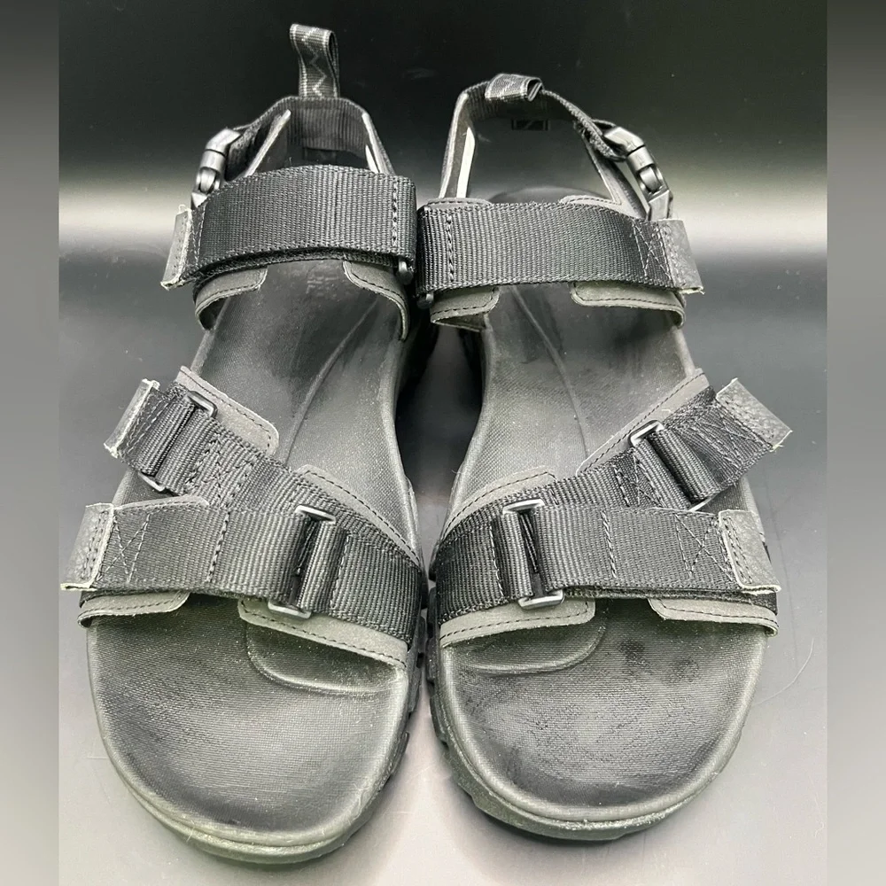 Timberland- Men's Garrison Black Trail Sandals,‎ Size:8